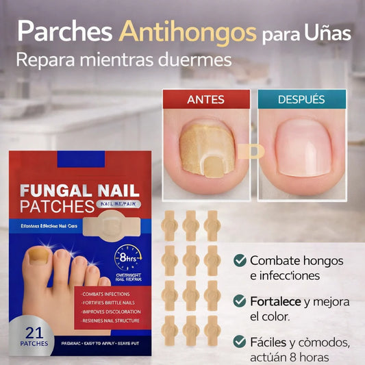 Parche Antihongo - 21 Unidades - Reparación Intensiva