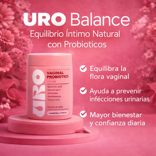 Uro Vaginal Probiótico - Regula tu zona íntima 60 cápsulas