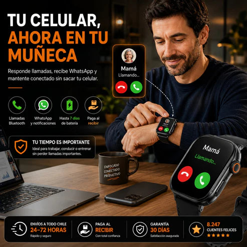 Reloj Smartwatch T PRO